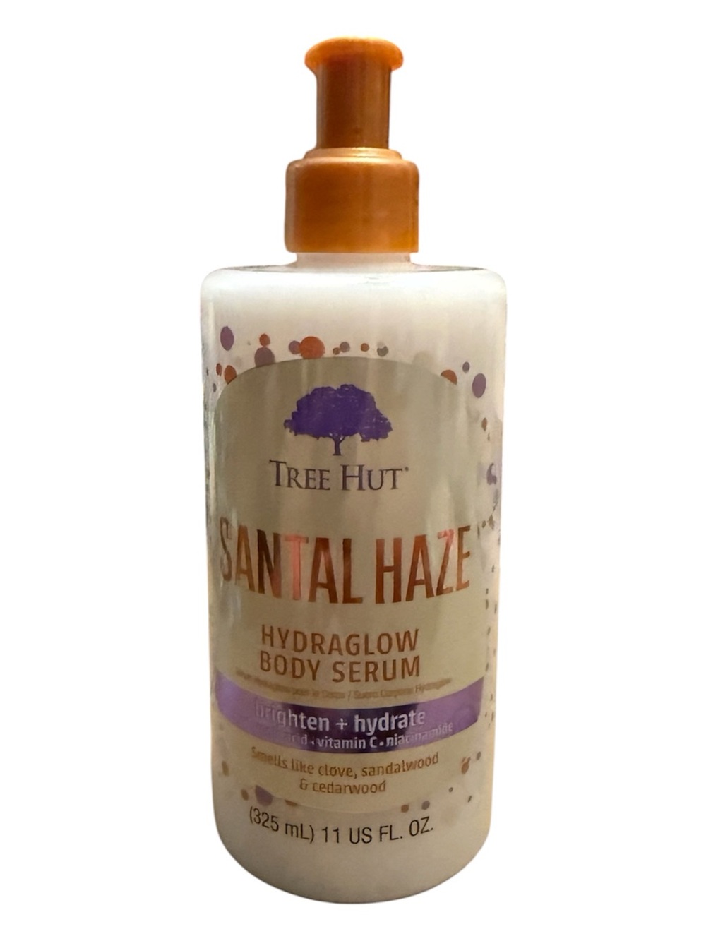 Tree Hut Santal Haze Hydraglow Body Serum -